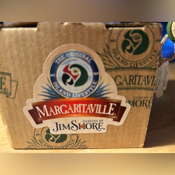 Margaritaville Jim Shore Margarita Glass Ornament-It’s Five O’Clock Somewhere - Picture 2 of 10
